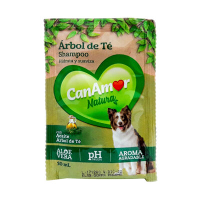 Shampoo Árbol De Té CanAmor Perros Sachet X 30 ML