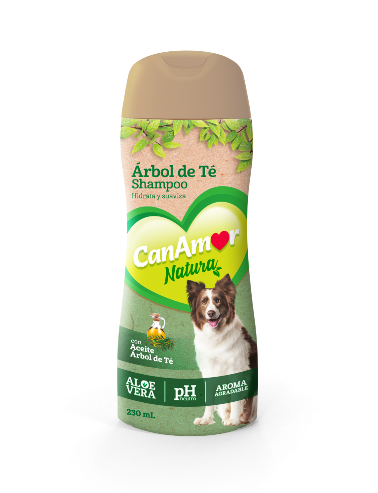 Shampoo Árbol De Té CanAmor Perros X 230 ML