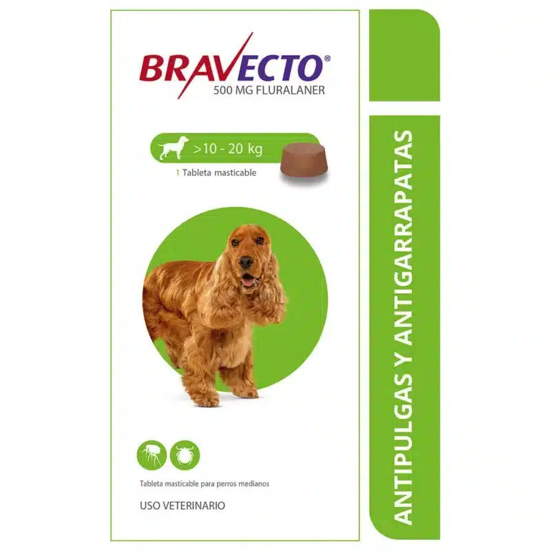 Bravecto Tableta Antipulgas Para Perros