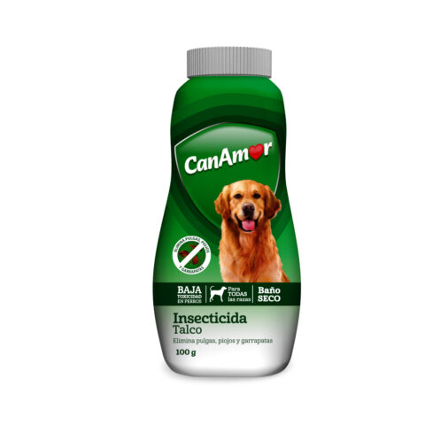 Baño Seco CanAmor Insecticida X 100 GR