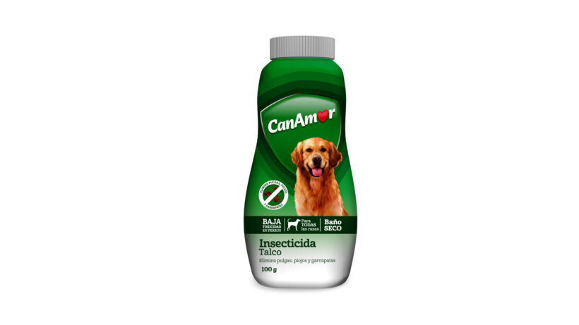 Baño Seco CanAmor Insecticida X 100 GR