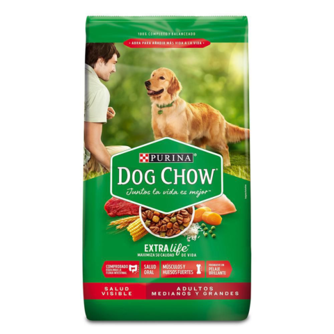 Dog Chow Adulto Razas Medianas y Grandes