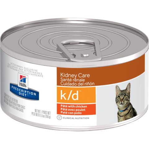 Hills Gato Adulto k/d Pollo Lata X 5.5 OZ