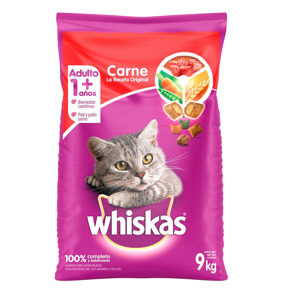 Whiskas Carne X 9 KG