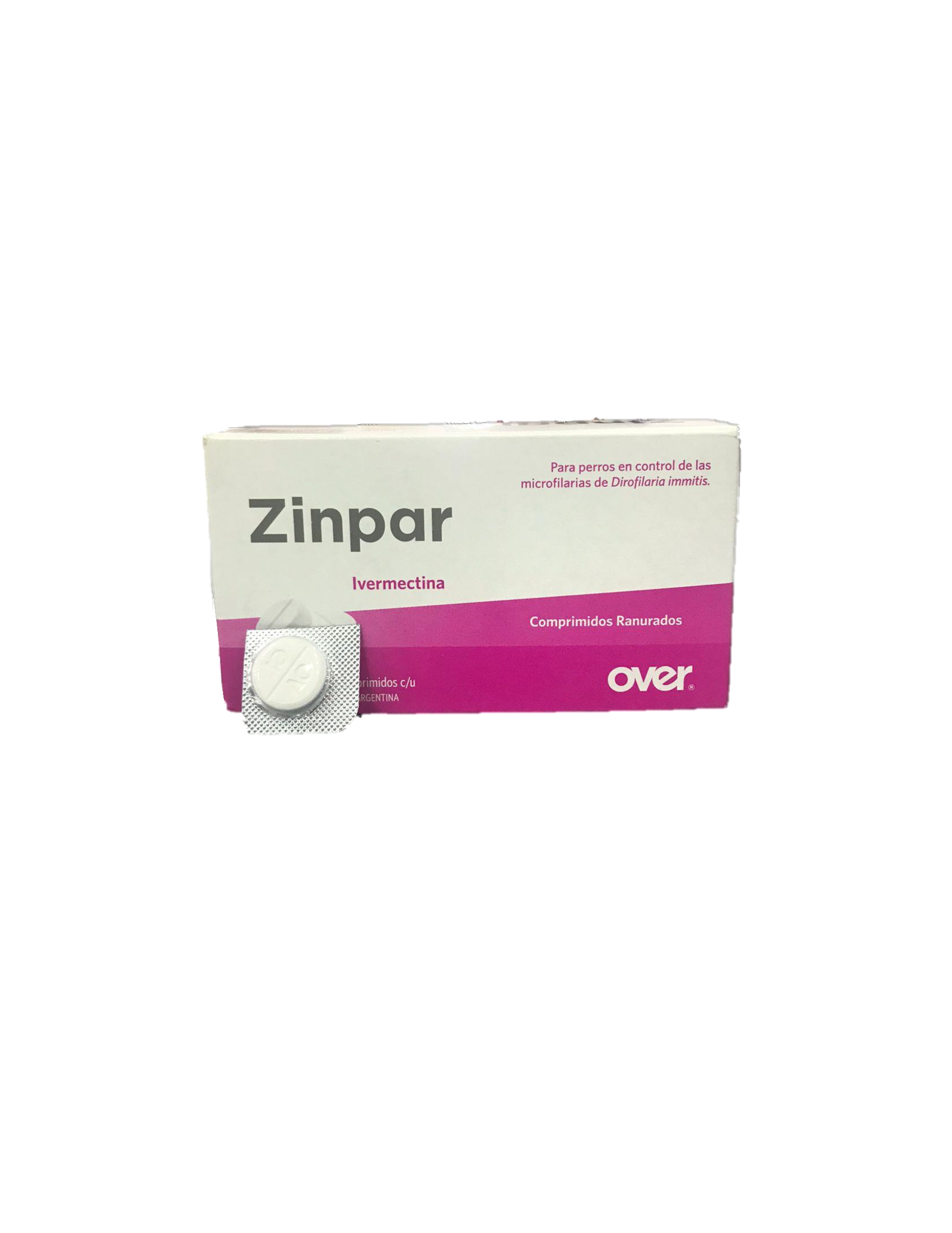 Zinpar Tabletas X Unidad