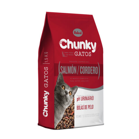 Chunky Gatos Salmón y Cordero