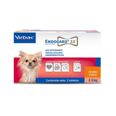 Endogard 2.5 Tabletas
