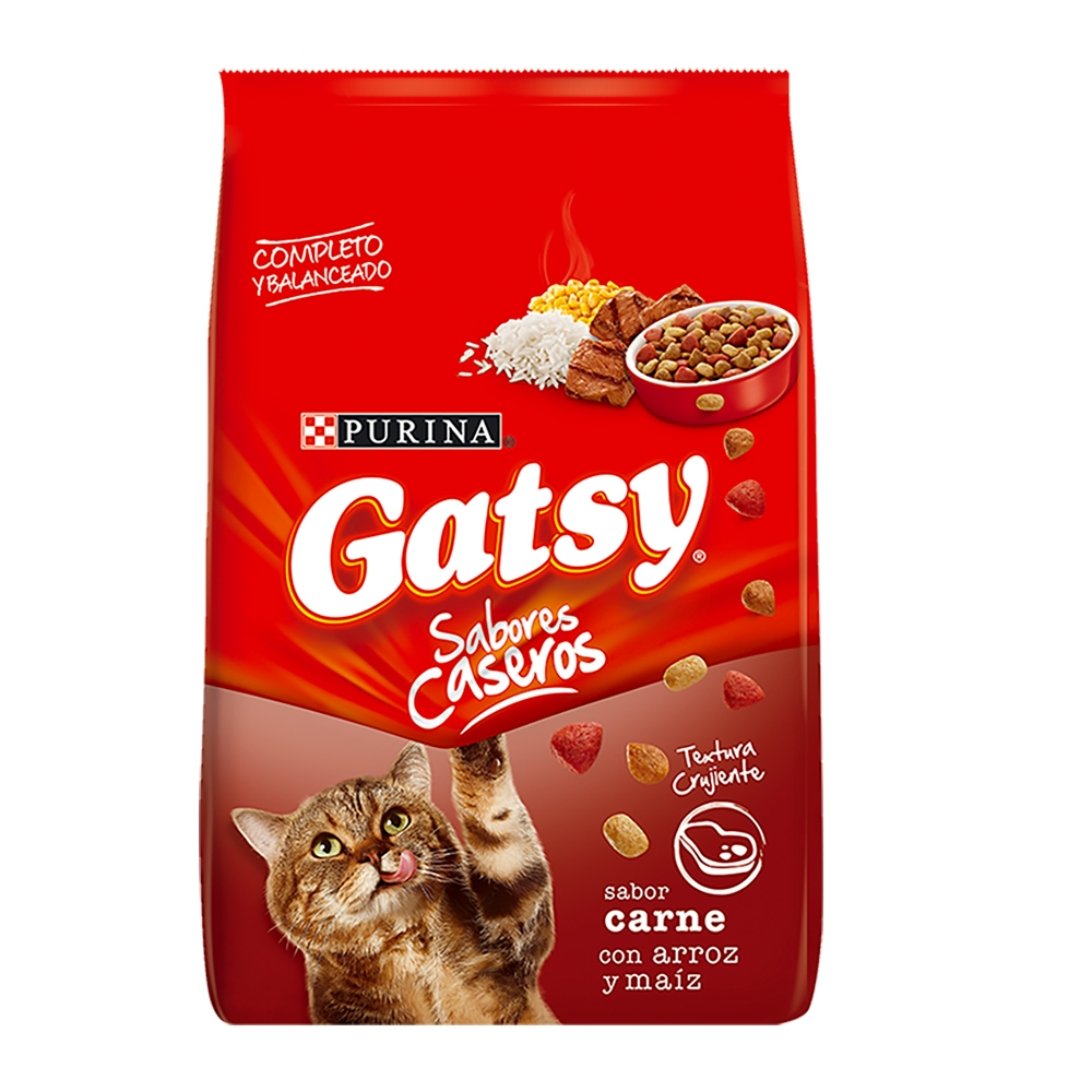 Gatsy Carne Arroz Maíz X 500 GR