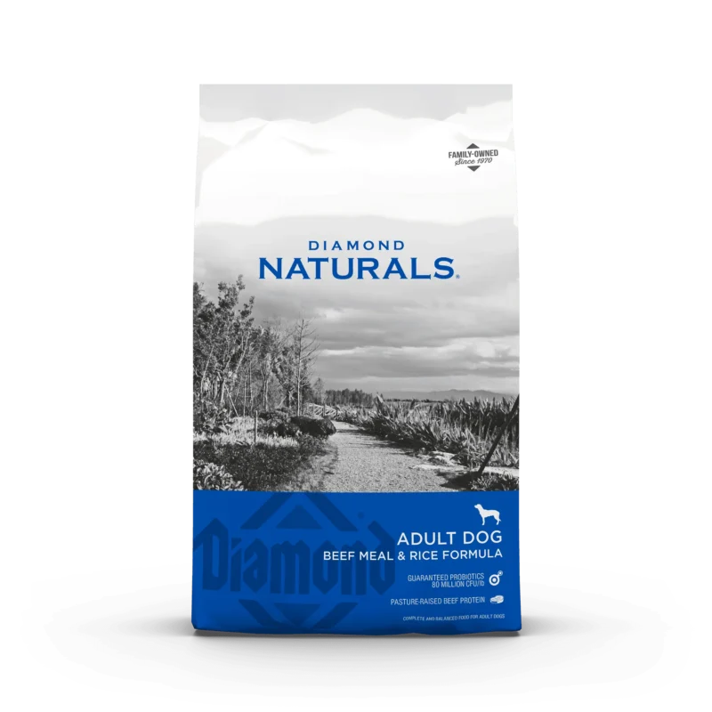 Diamond Naturals beef & rice (carne de res y arroz) perros adultos