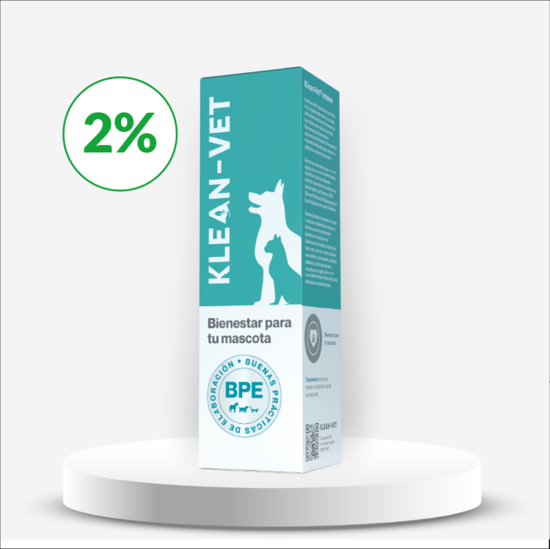 Klean Vet 2% CBD - Aceite de Cannabis Medicinal para Mascotas