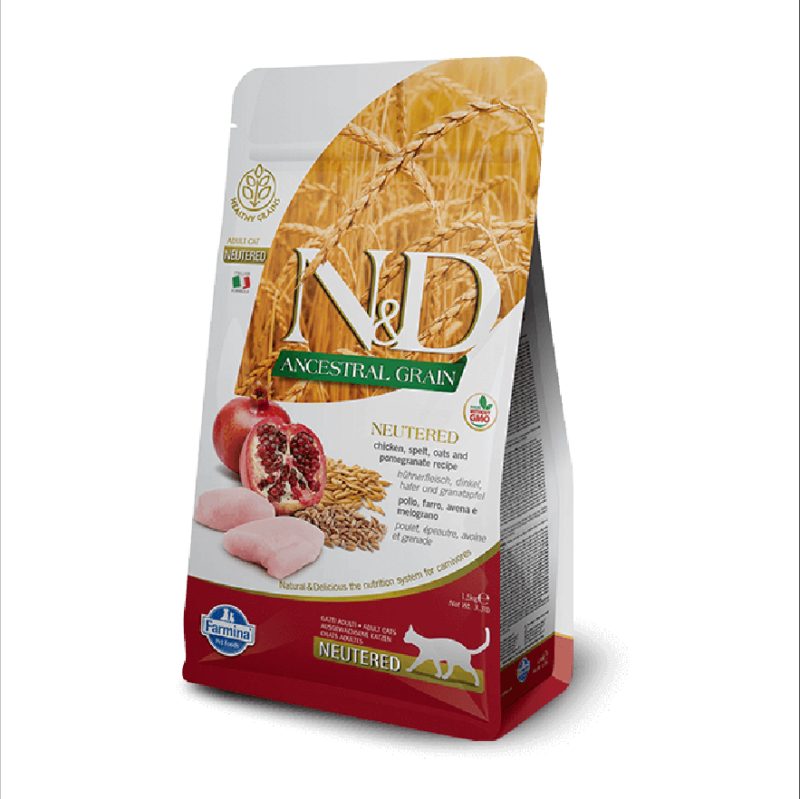 N&D Ancestral para Gatos adultos y castrados