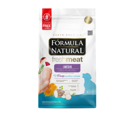 Formula Natural Cachorros Razas Medianas Pollo