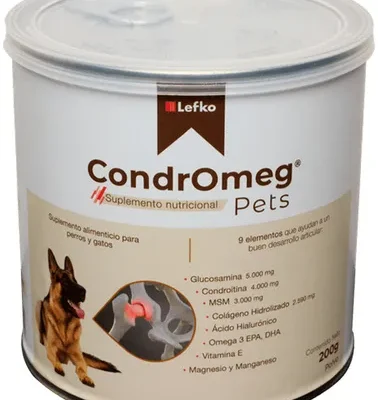Condromeg en polvo para perros (Suplemento Alimenticio)